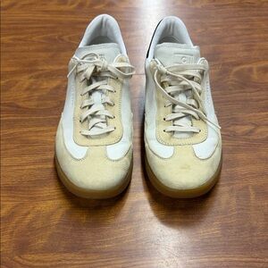 Cole Haan White and Tan Sneakers